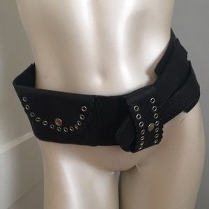 Anthropologie leather and suede belt‎ bag. NWOT